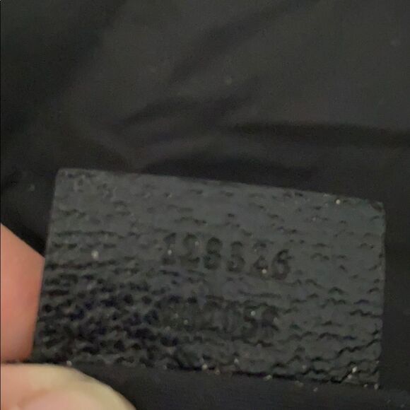 Gucci Black GG Motif Canvas Diaper Bag - Picture 7 of 8